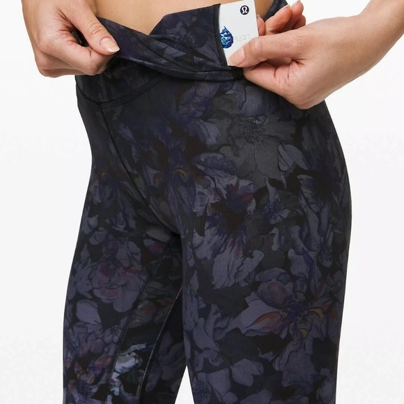 Lululemon Align High Rise Size 4 Nightfall Blossom - Picture 5 of 10